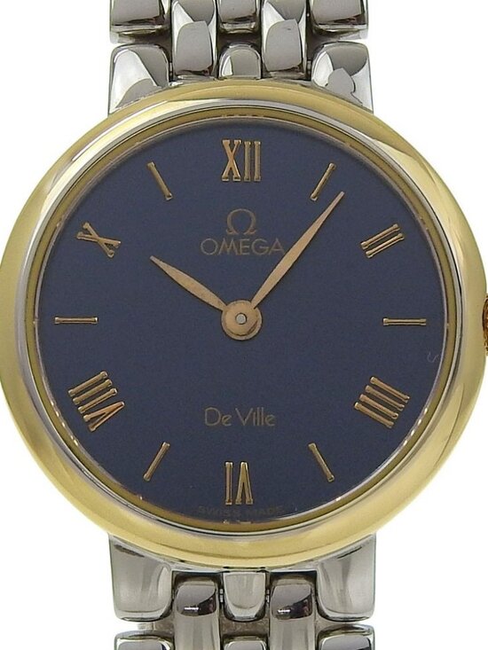 OMEGA De Ville Watches 7261.83 blackDial Stainless Steel Quartz Analog dis... main image 6